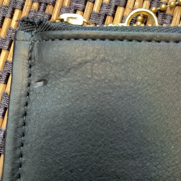 Vintage Coach Skinny Case 7170 black -skinny makeup case -  black - Picture 4 of 7